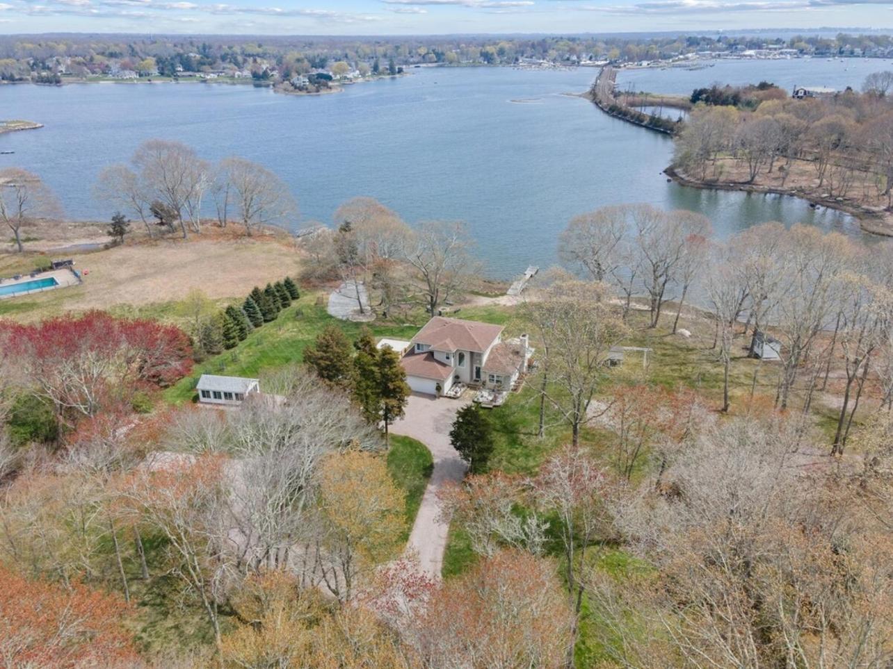 Villa 37 Wamphassuc Rd Chteau Stonington Exterior foto